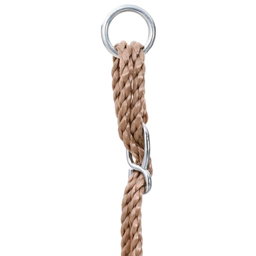 Babyschommel met veiligheidsgordel katoen hout blauw