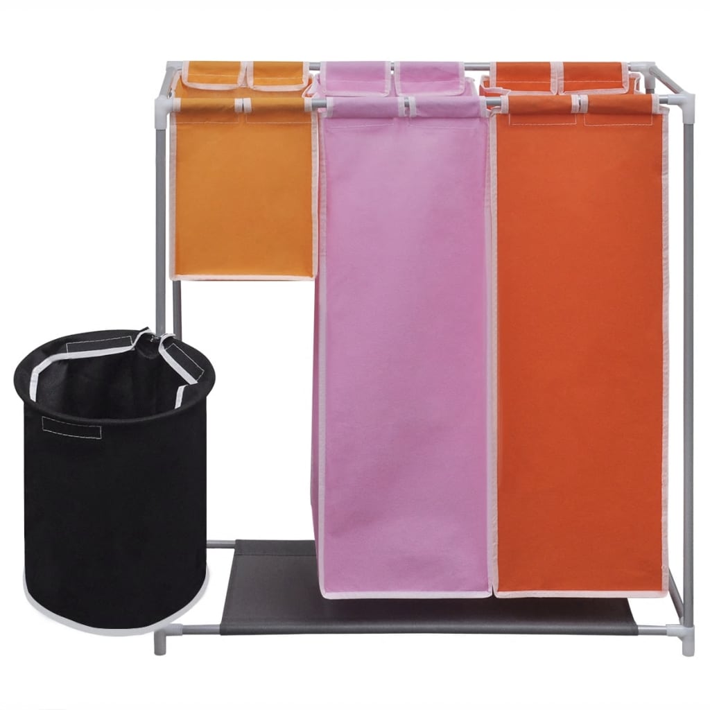 3-delige Wassorteerder met wasmand