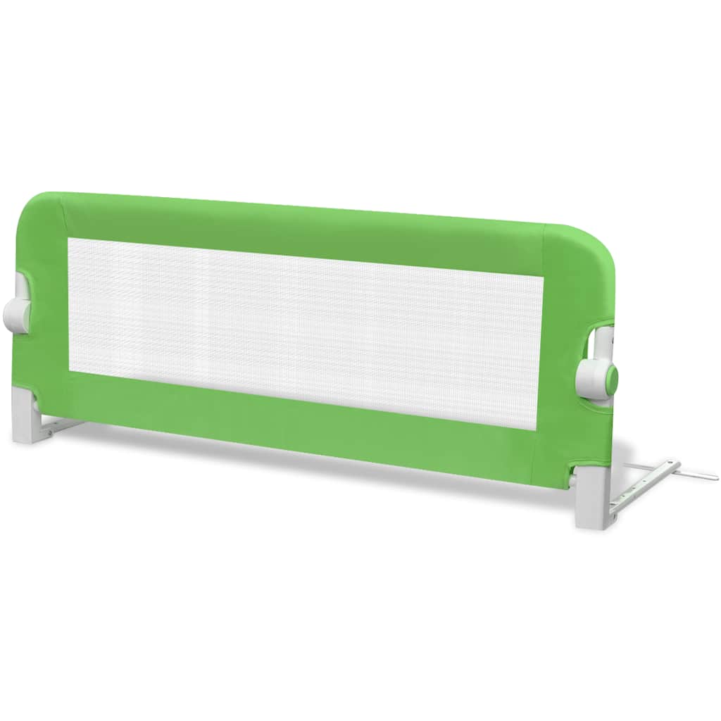 Kinderbedhekjes 2 st 102x42 cm groen