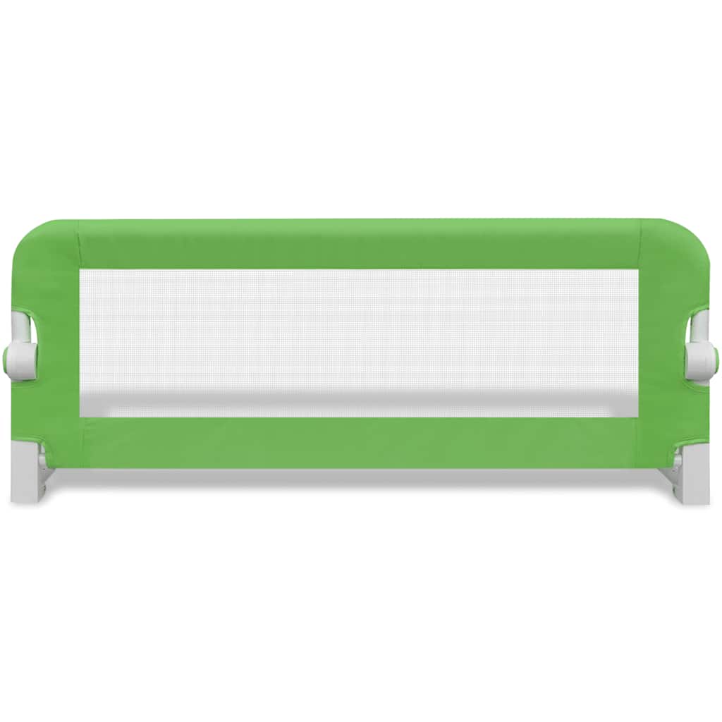 Kinderbedhekjes 2 st 102x42 cm groen