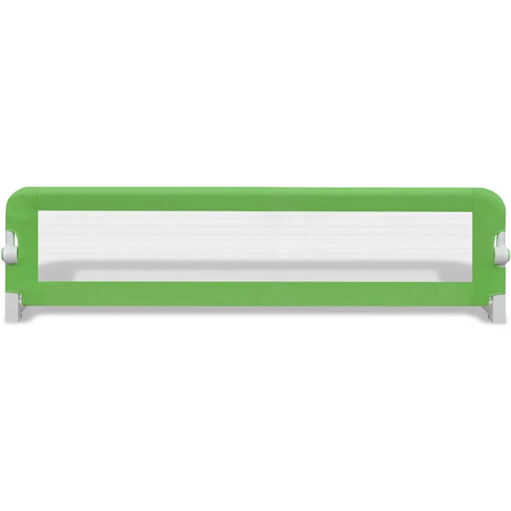 Kinderbedhekjes 2 st 150x42 cm groen
