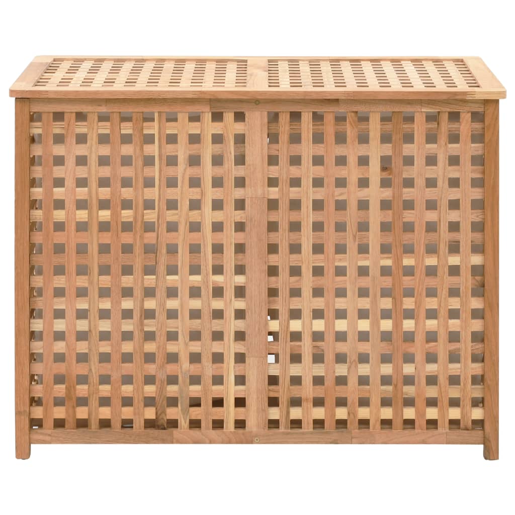Wasmand 87,5x46x67 massief walnotenhout