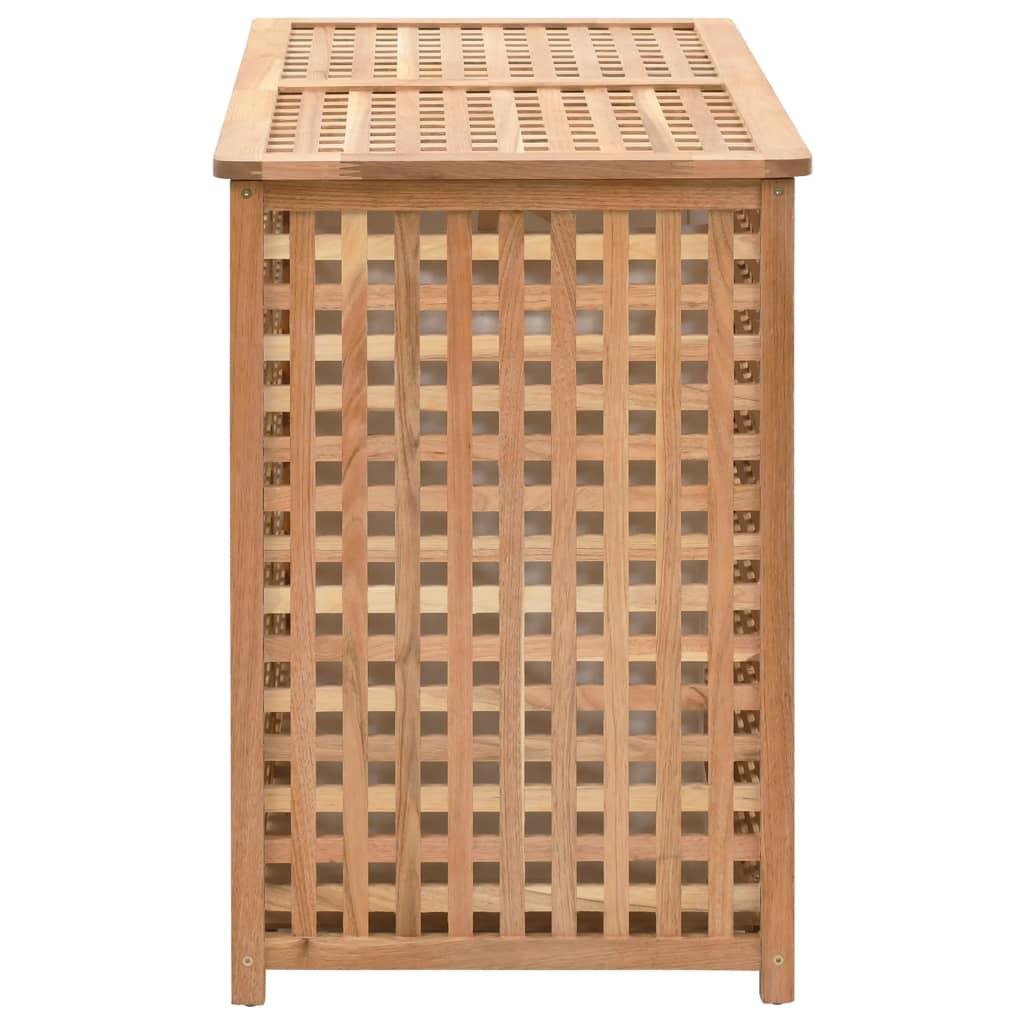Wasmand 87,5x46x67 massief walnotenhout