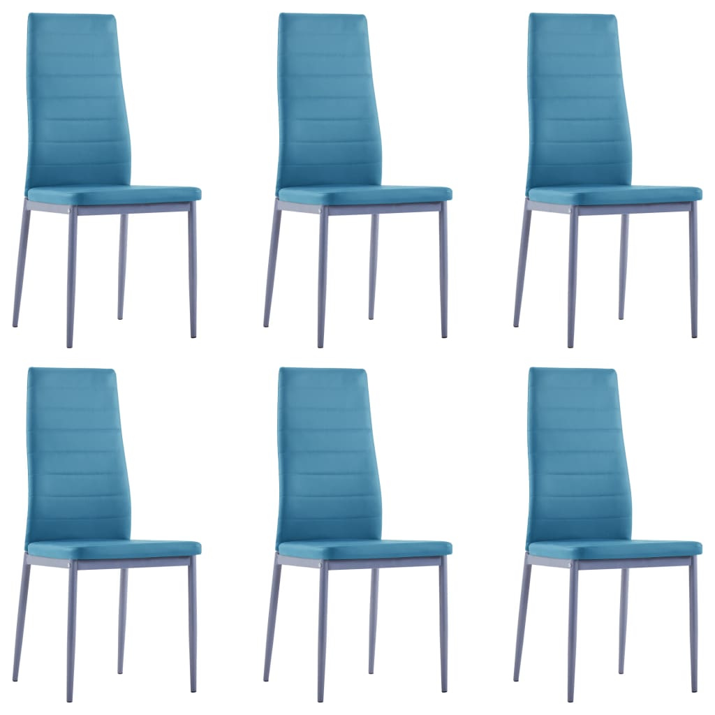 7-delige Eethoek blauw