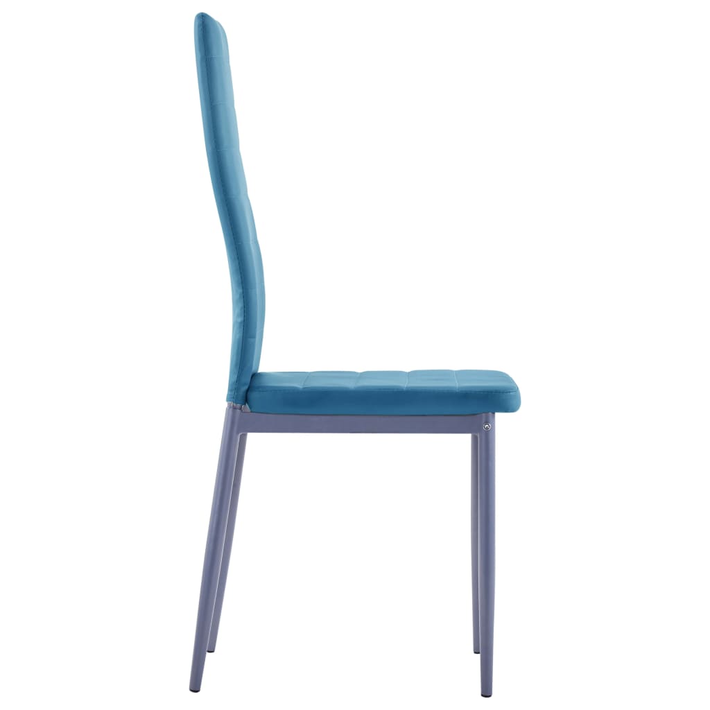 7-delige Eethoek blauw