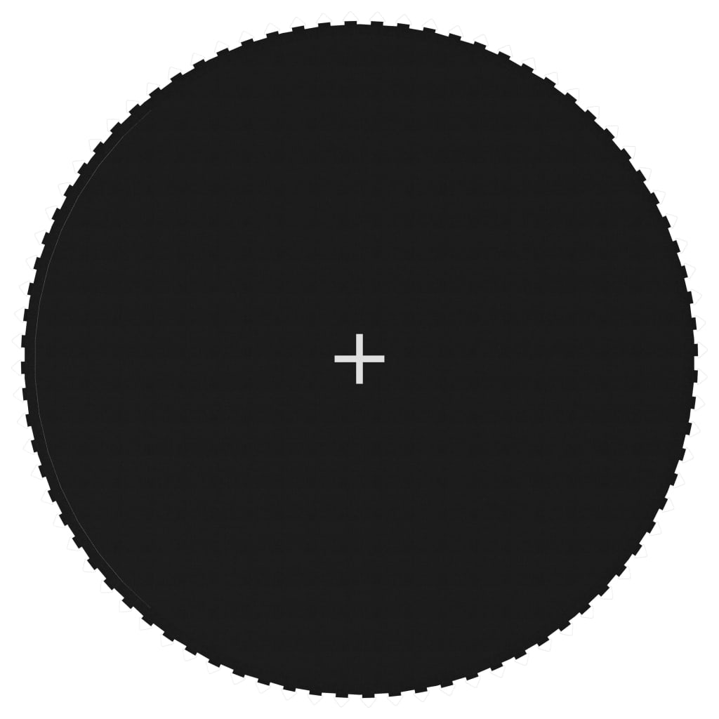 Springmat voor 14 feet/4,27 m ronde trampoline stof zwart