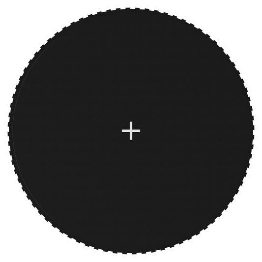 Springmat voor 14 feet/4,27 m ronde trampoline stof zwart