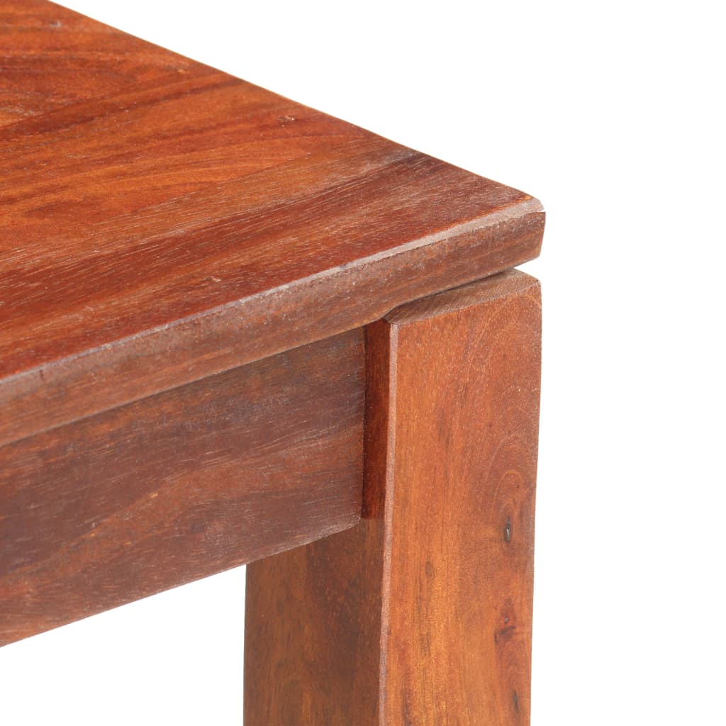 Eetkamerstoelen 6 st massief mangohout