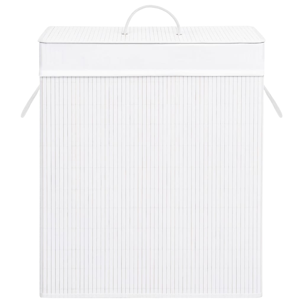 Wasmand met 1 vak 83 L bamboe wit