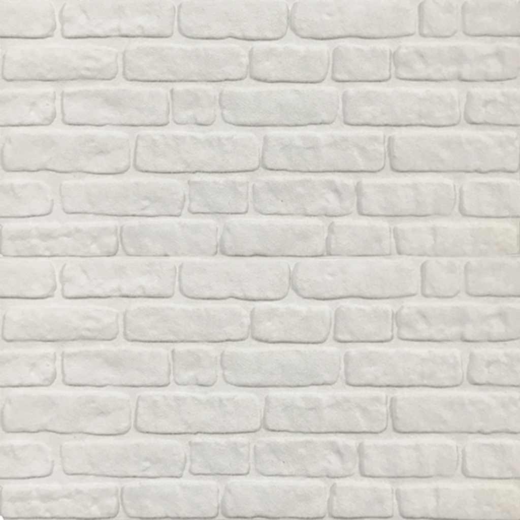 10 st Wandpanelen 3D witte baksteen EPS