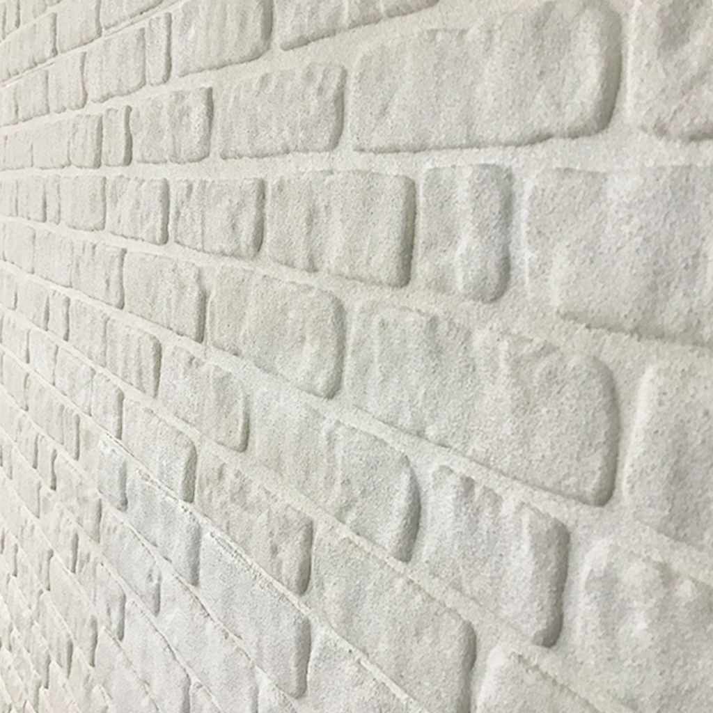 10 st Wandpanelen 3D witte baksteen EPS