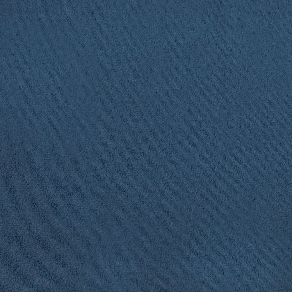 Eetkamerstoelen 4 st fluweel blauw