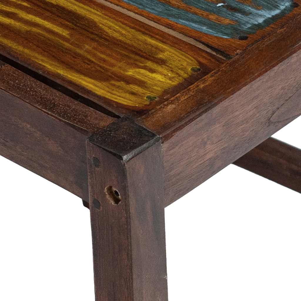 Eetkamerstoelen 2 st massief gerecycled hout