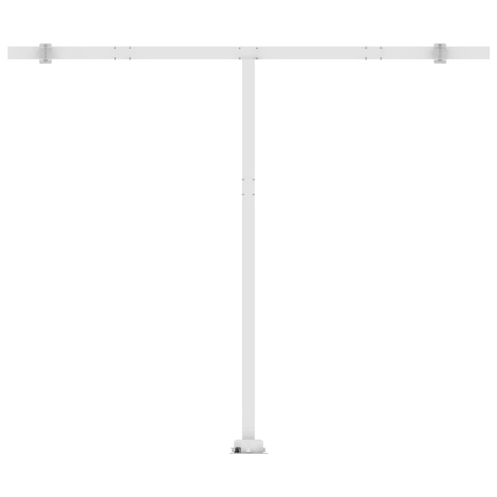 Luifel vrijstaand automatisch 350x250 cm oranje en bruin