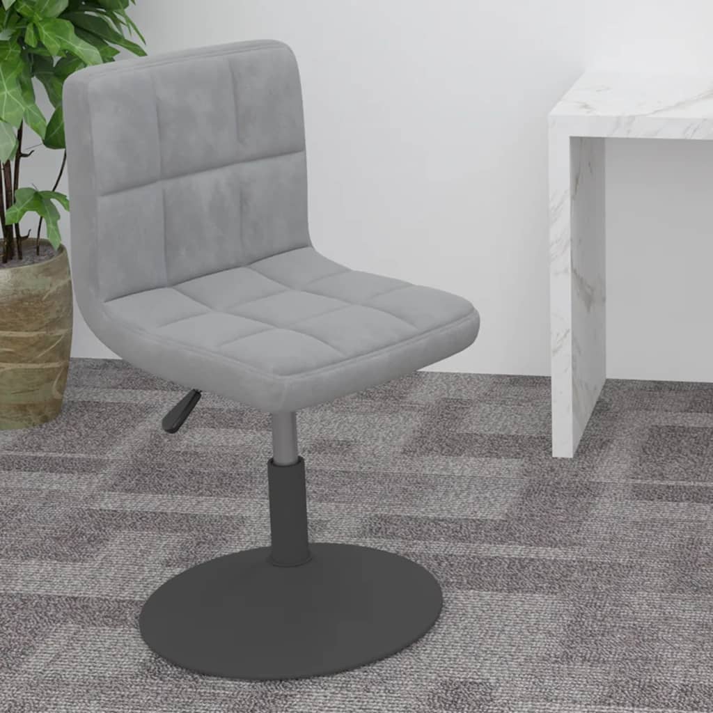 Barkruk draaibaar fluweel met comfortabele zitting en stijlvolle uitstraling