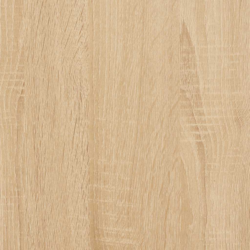 Wasmachinekast 64x25,5x190 cm sonoma eikenkleurig