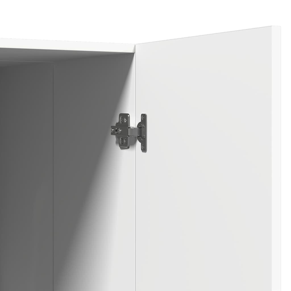 Wasmachinekast 71x71,5x91,5 cm wit