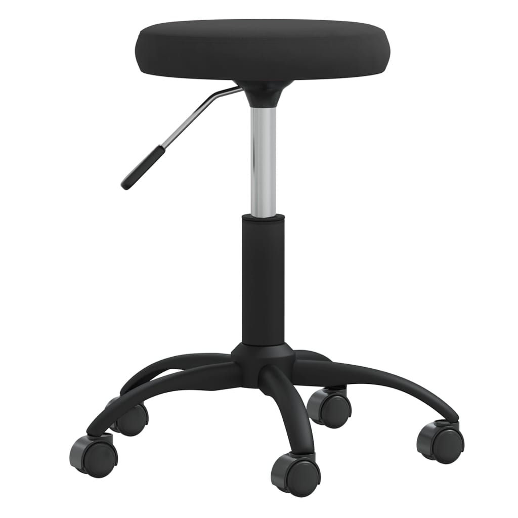 Multifunctioneel Fluwelen Krukje – Verstelbaar & 360° Draaiend | Voor Thuis & Salon