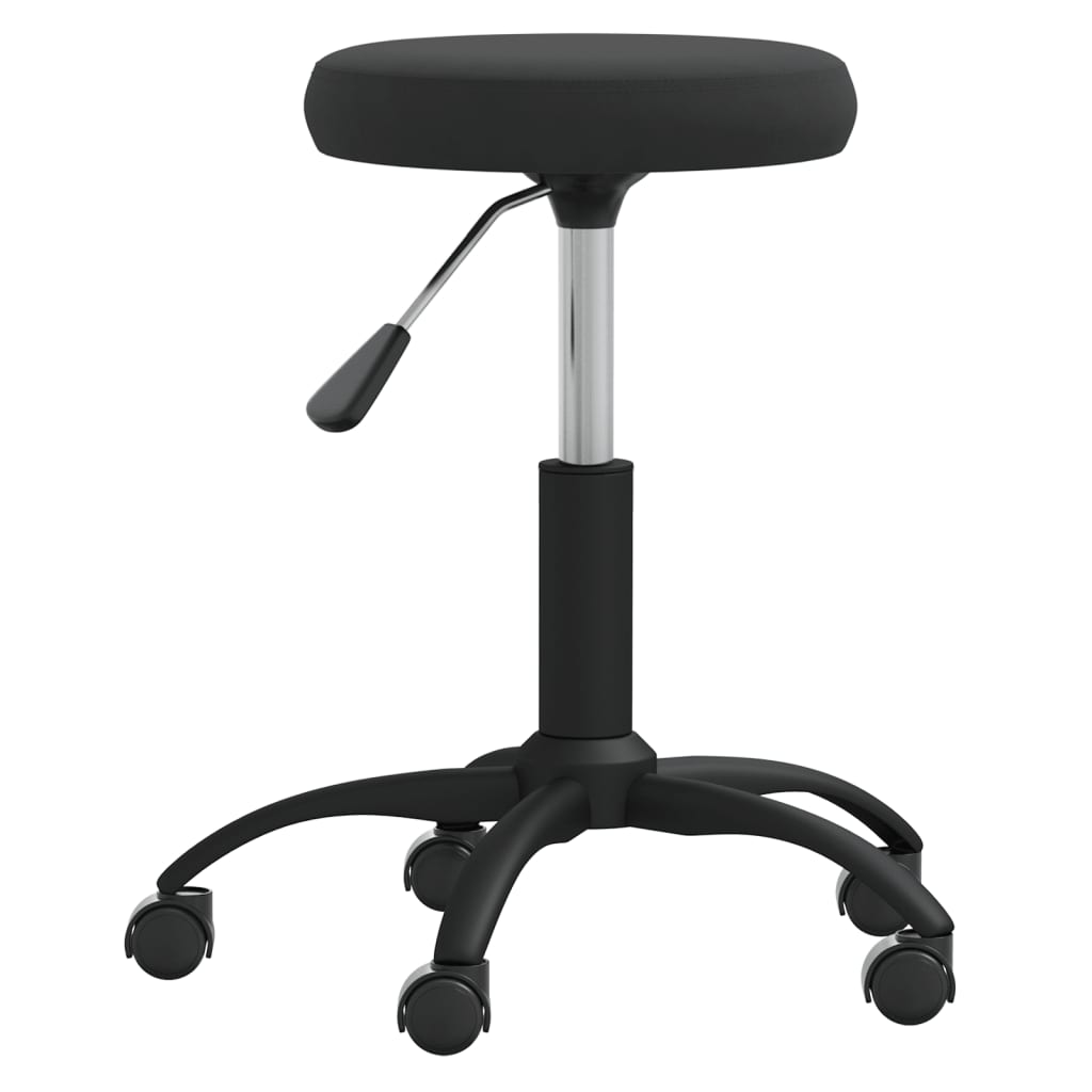 Multifunctioneel Fluwelen Krukje – Verstelbaar & 360° Draaiend | Voor Thuis & Salon
