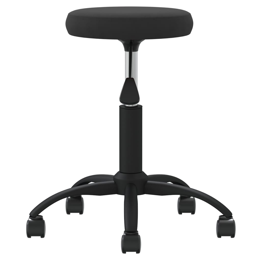 Multifunctioneel Fluwelen Krukje – Verstelbaar & 360° Draaiend | Voor Thuis & Salon