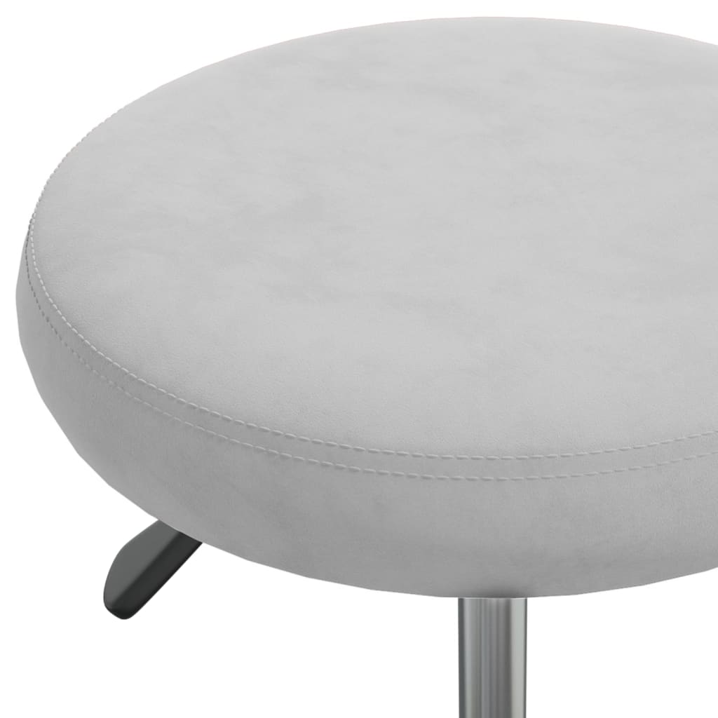 Multifunctioneel Fluwelen Krukje – Verstelbaar & 360° Draaiend | Voor Thuis & Salon