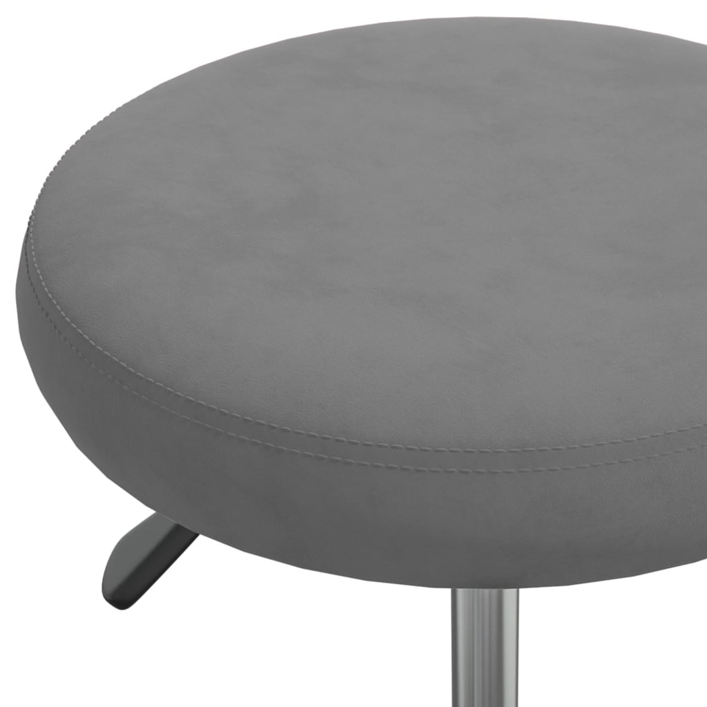 Multifunctioneel Fluwelen Krukje – Verstelbaar & 360° Draaiend | Voor Thuis & Salon