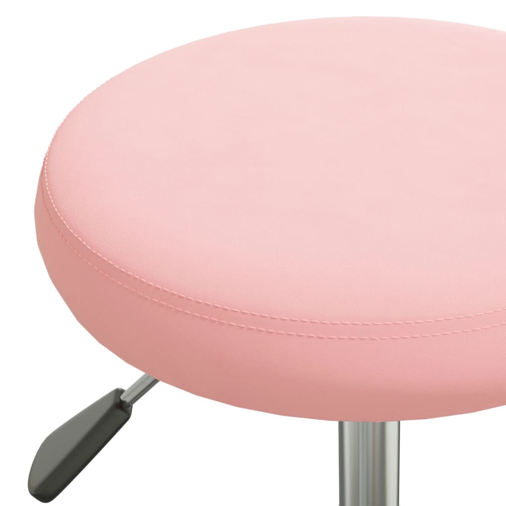 Multifunctioneel Fluwelen Krukje – Verstelbaar & 360° Draaiend | Voor Thuis & Salon