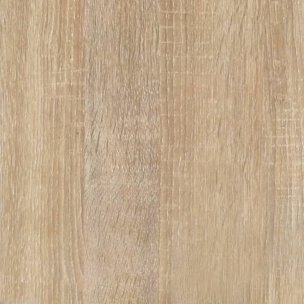 Dressoirs 3 st bewerkt hout sonoma eiken