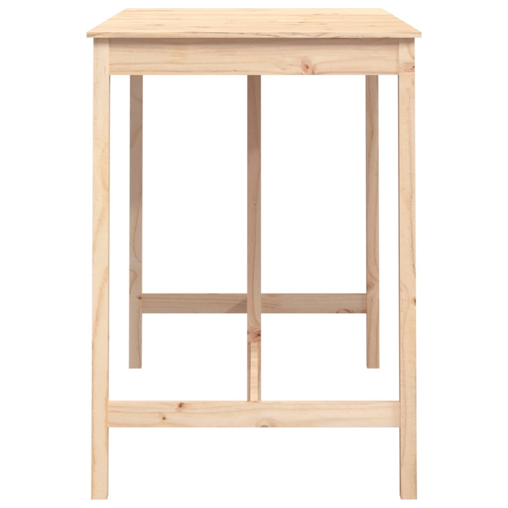 Bartafel 140x80x110 cm massief grenenhout