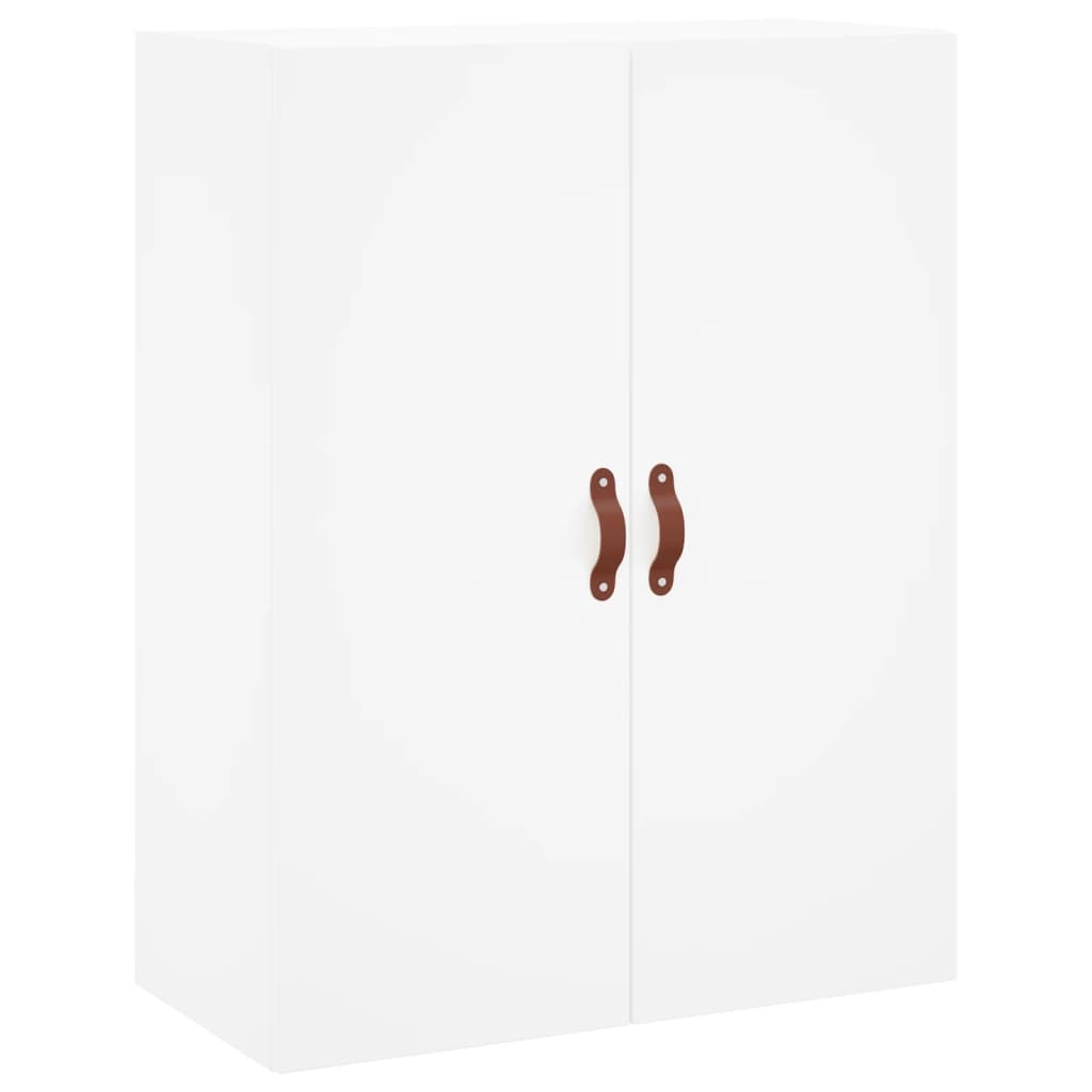 Hangkasten 2 st 69,5x34x90 cm wit