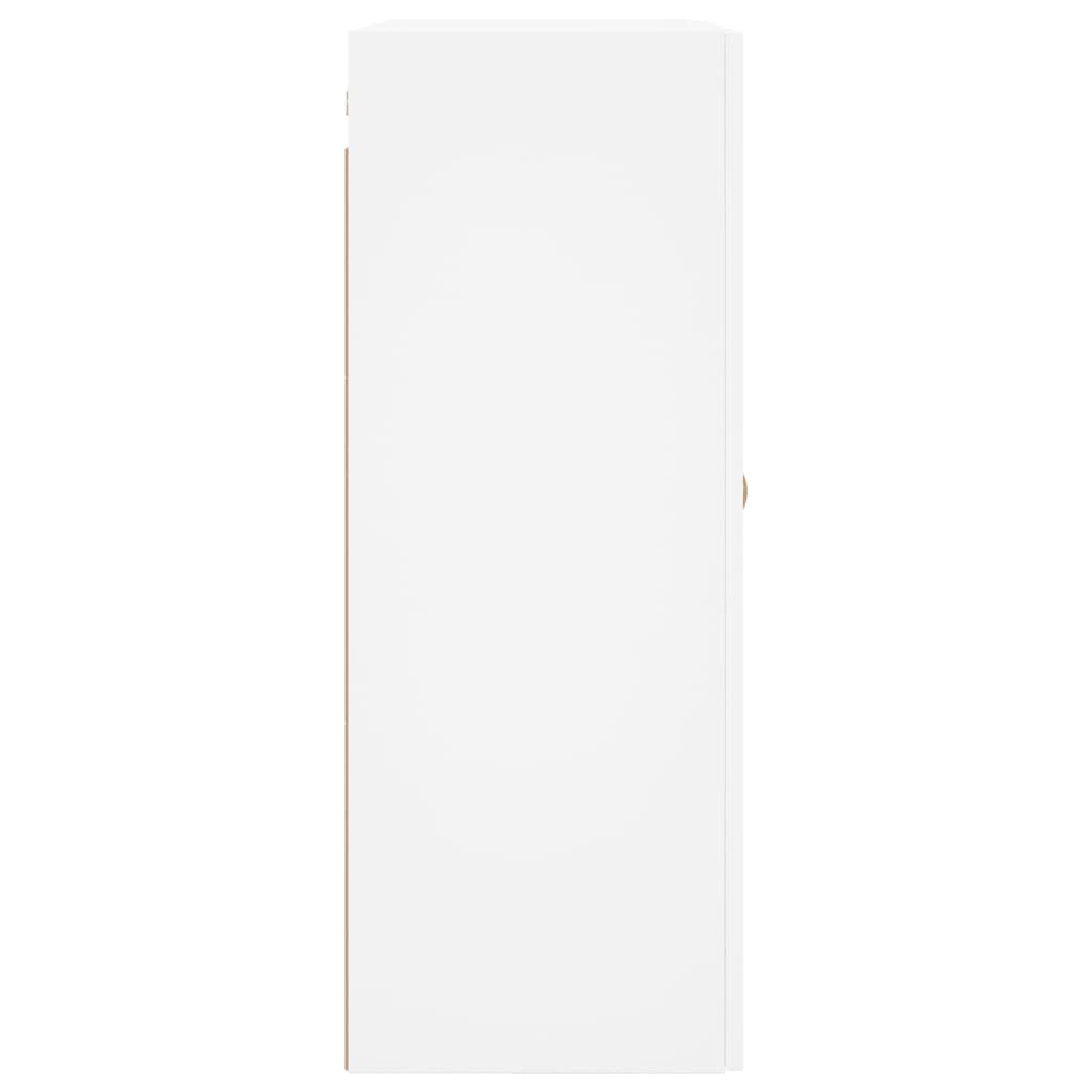 Hangkasten 2 st 69,5x34x90 cm wit