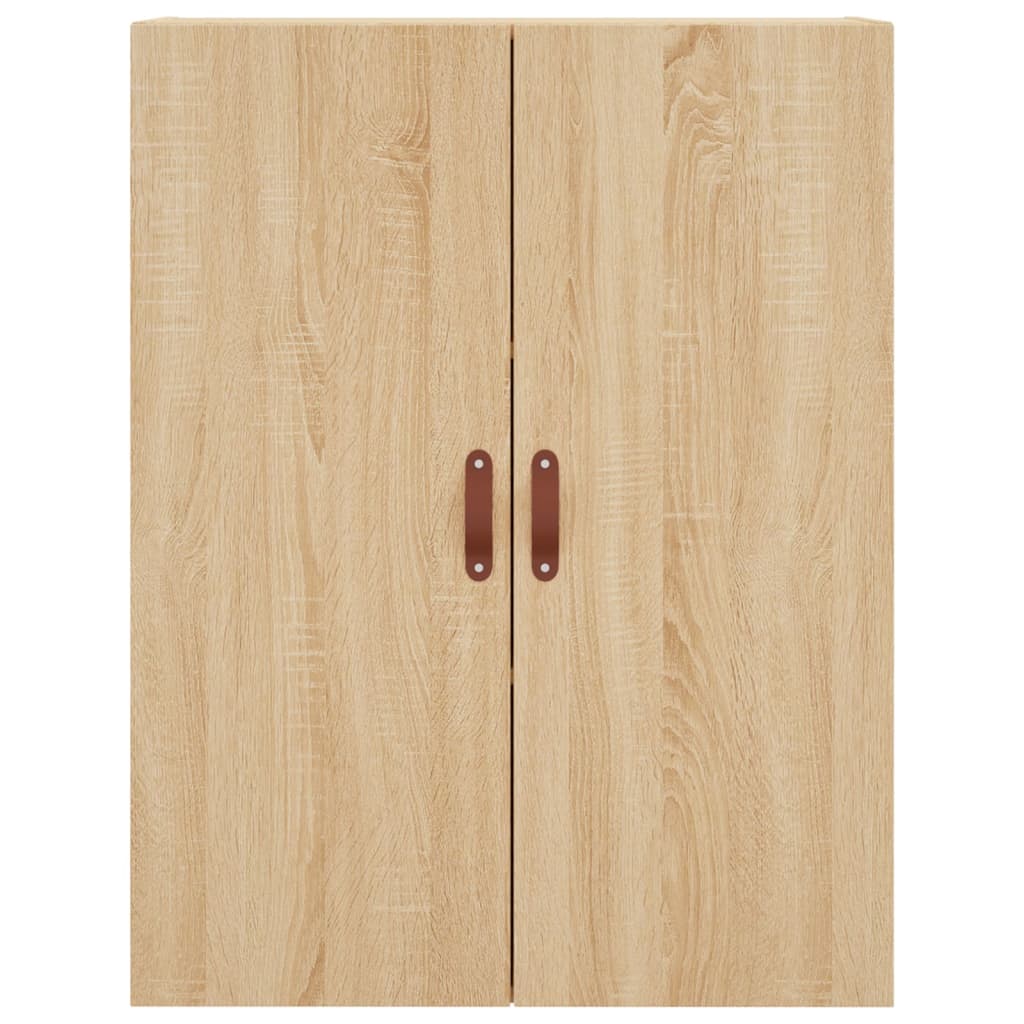 Hangkasten 2 st 69,5x34x90 cm sonoma eikenkleurig