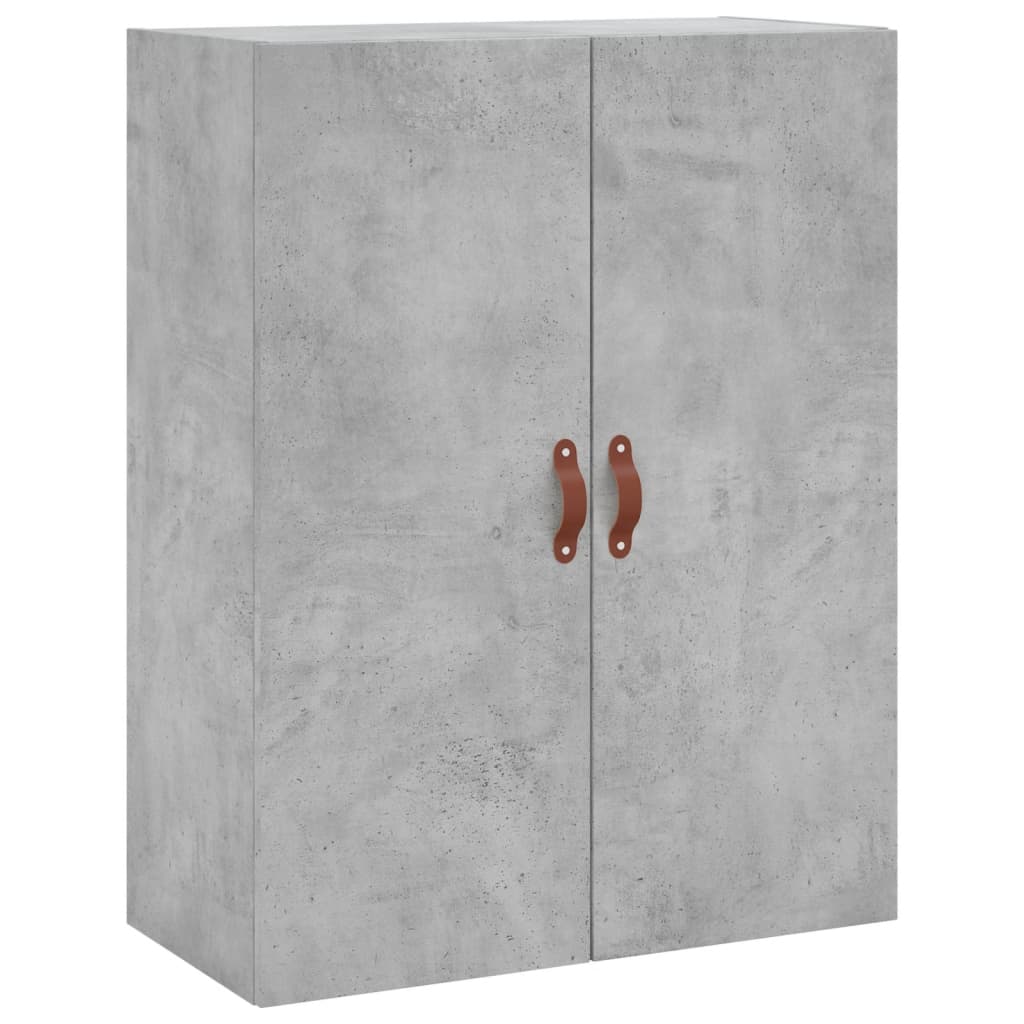 Hangkasten 2 st 69,5x34x90 cm betongrijs