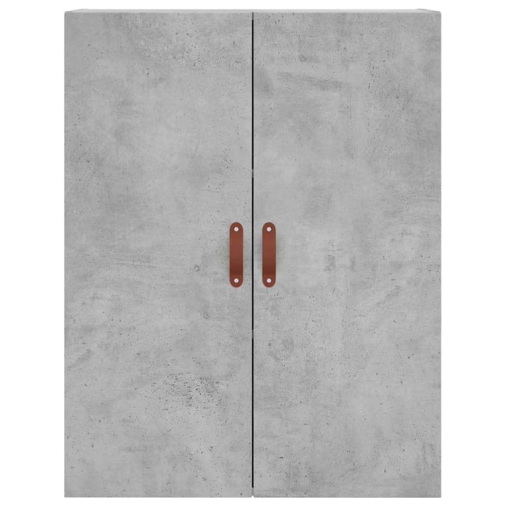 Hangkasten 2 st 69,5x34x90 cm betongrijs