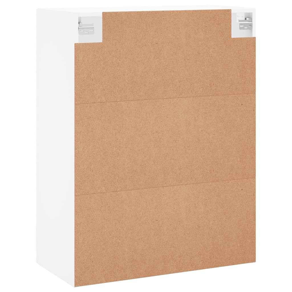 Hangkasten 2 st 69,5x34x90 cm wit