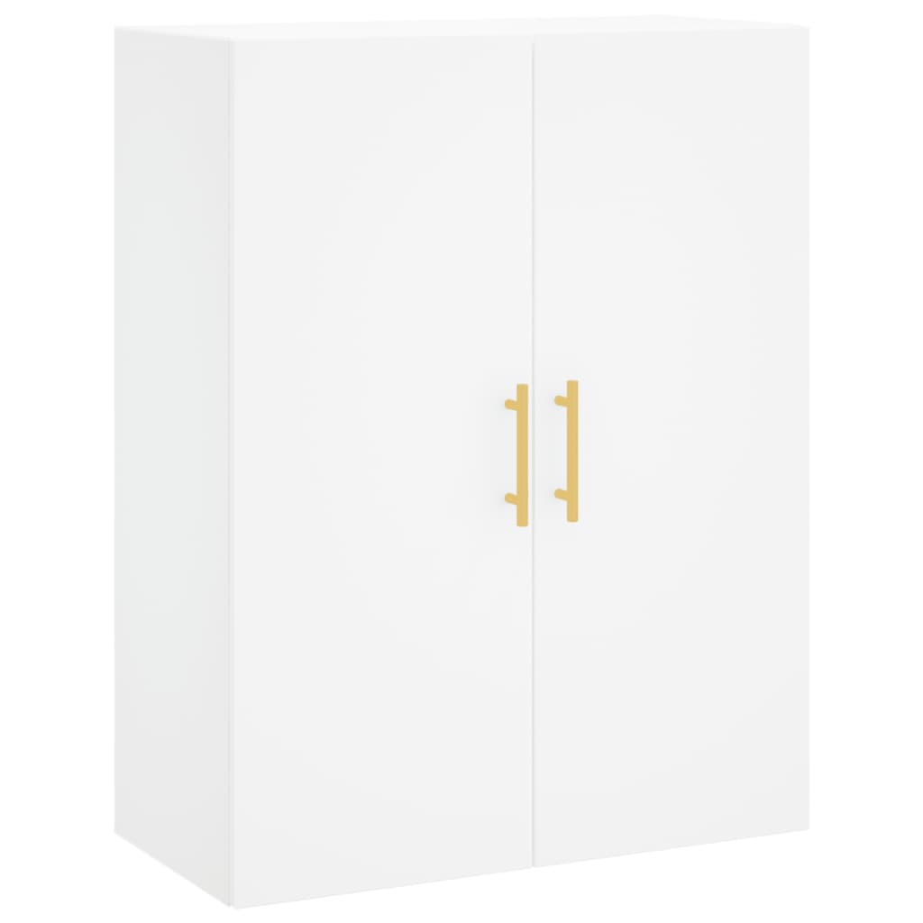 Hangkasten 2 st 69,5x34x90 cm wit