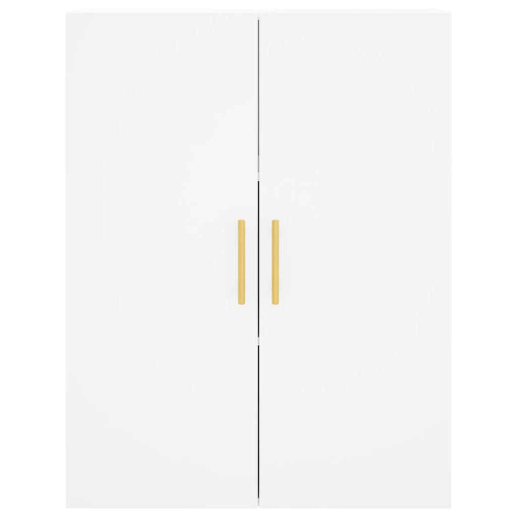 Hangkasten 2 st 69,5x34x90 cm wit