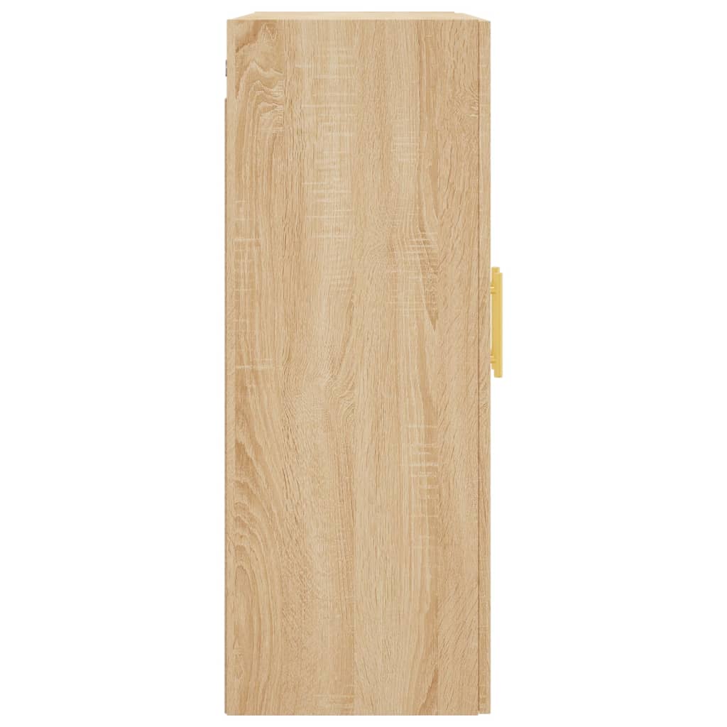 Hangkasten 2 st 69,5x34x90 cm sonoma eikenkleurig