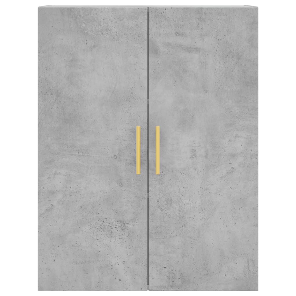 Hangkasten 2 st 69,5x34x90 cm betongrijs
