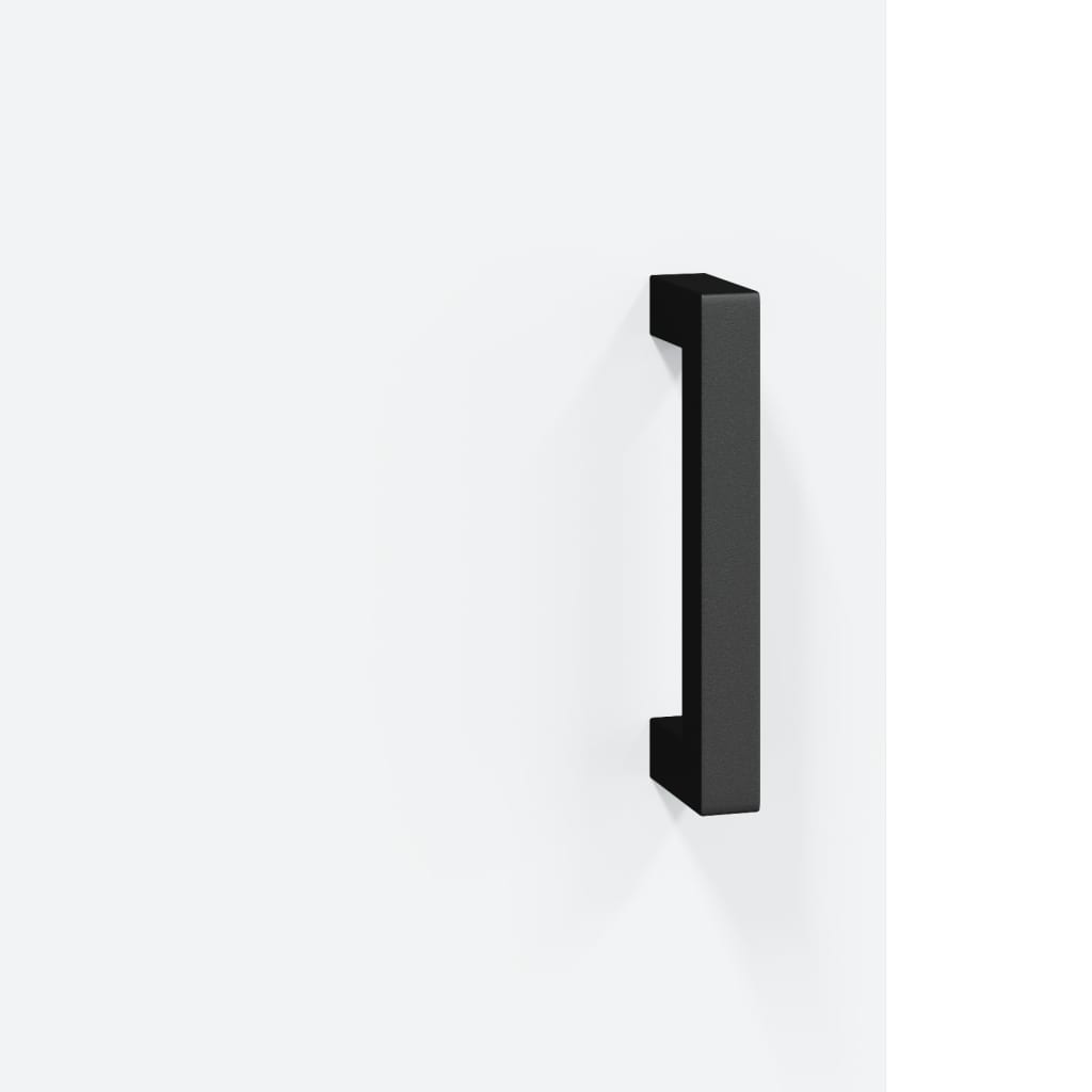 Hangkasten 2 st 69,5x34x90 cm wit