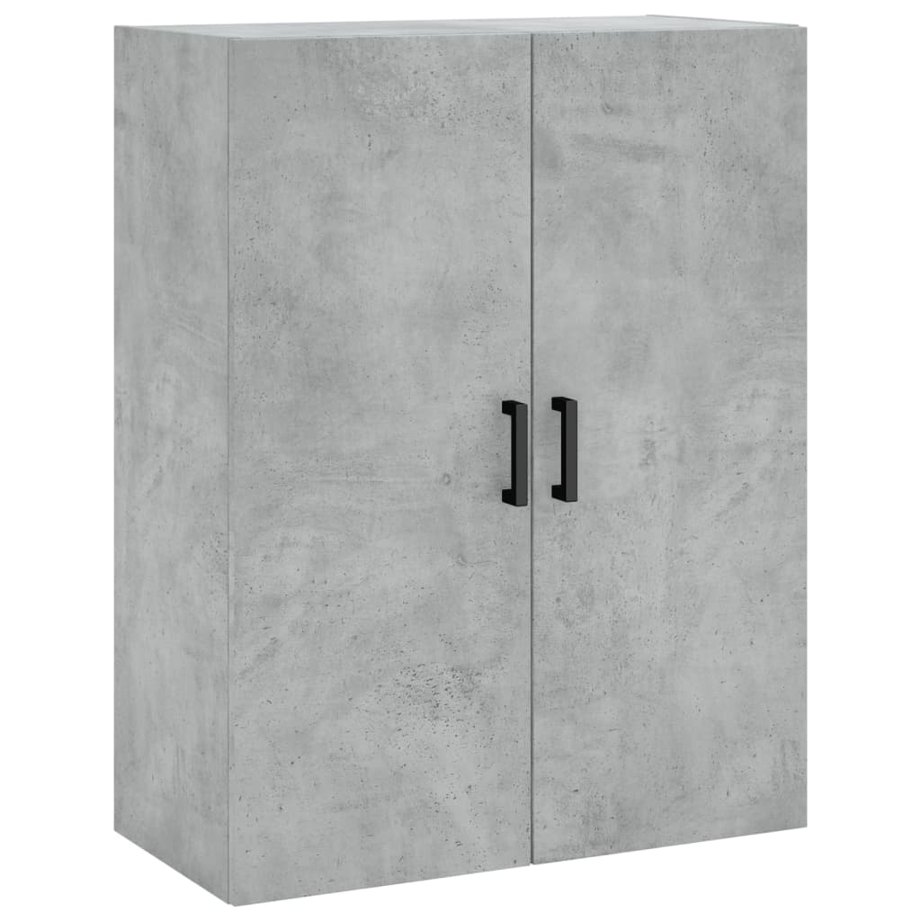 Hangkasten 2 st 69,5x34x90 cm betongrijs