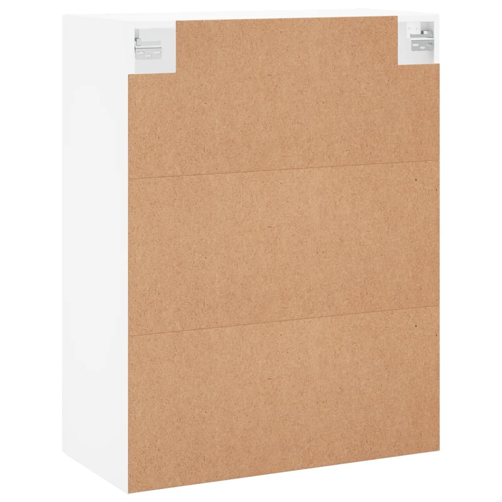 Hangkasten 2 st 69,5x34x90 cm wit