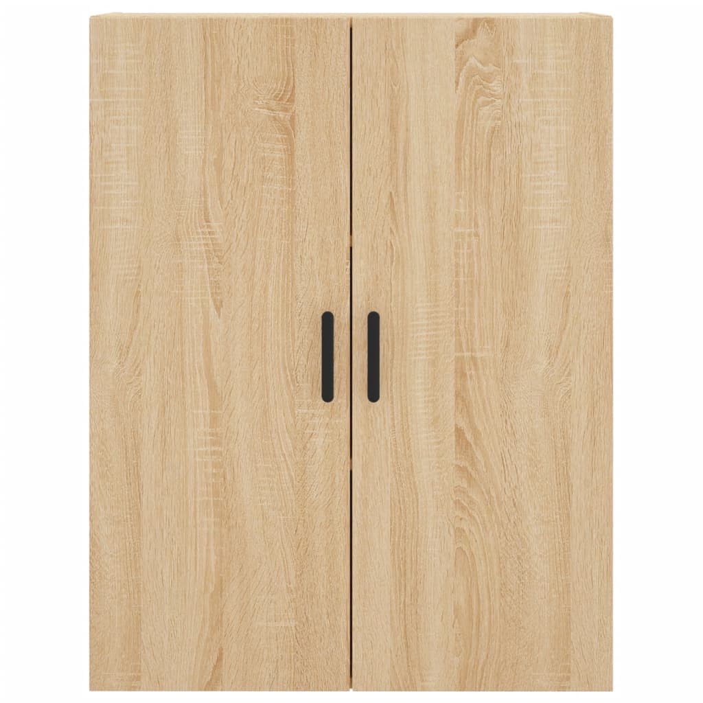 Hangkasten 2 st 69,5x34x90 cm sonoma eikenkleurig