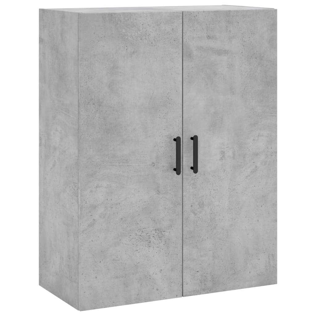 Hangkasten 2 st 69,5x34x90 cm betongrijs