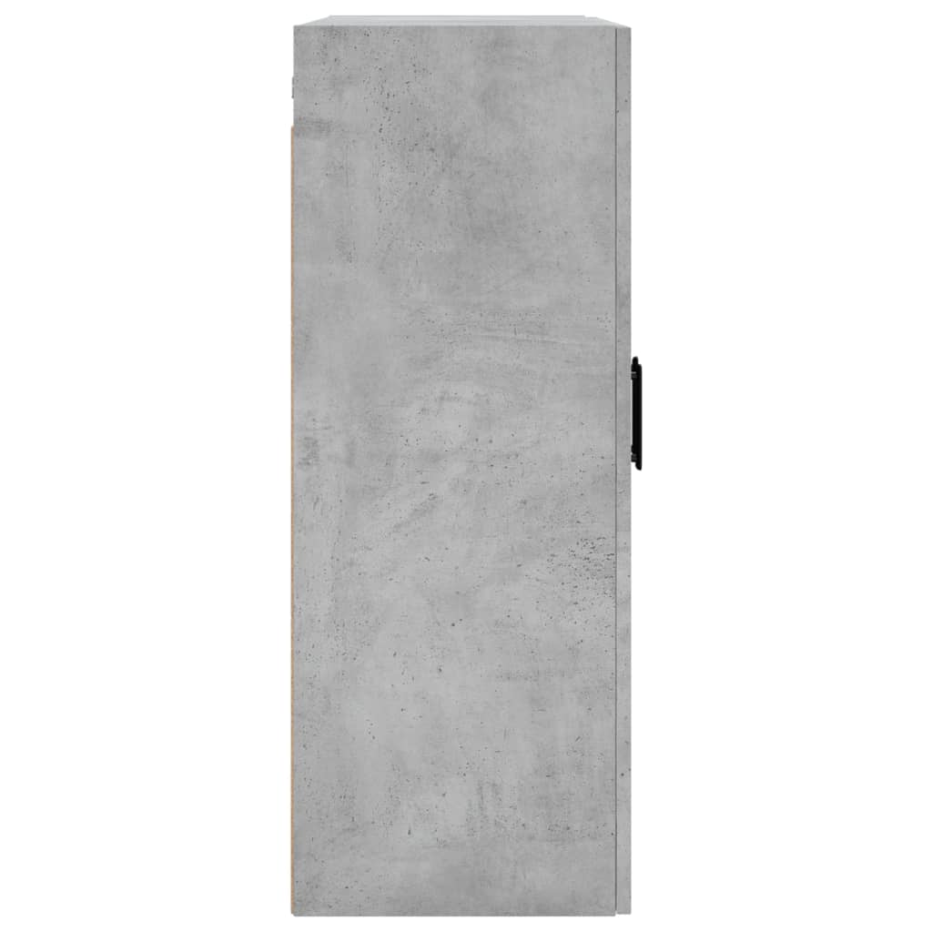 Hangkasten 2 st 69,5x34x90 cm betongrijs