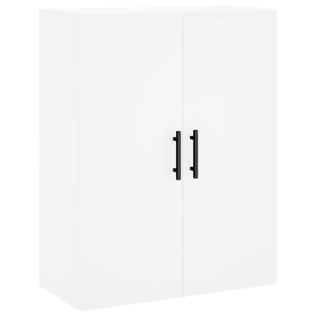 Hangkasten 2 st 69,5x34x90 cm wit