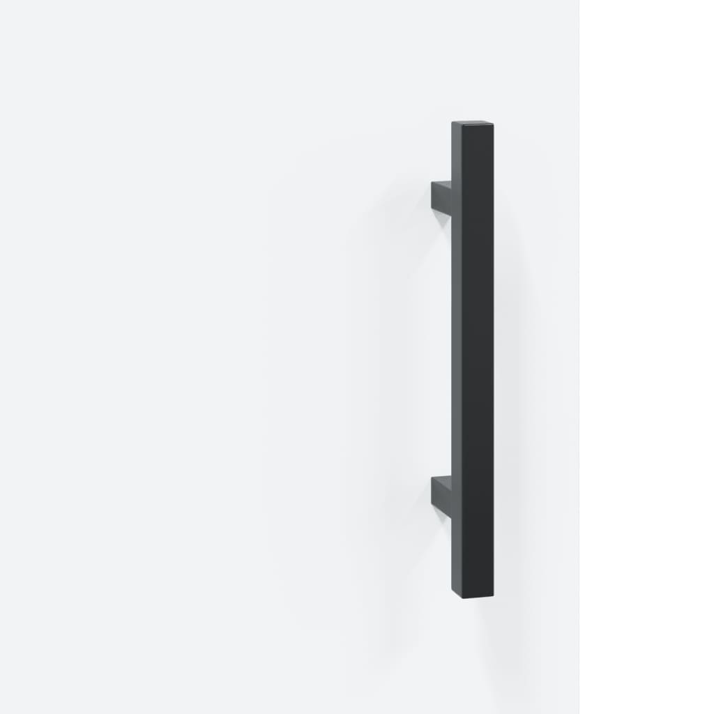 Hangkasten 2 st 69,5x34x90 cm wit