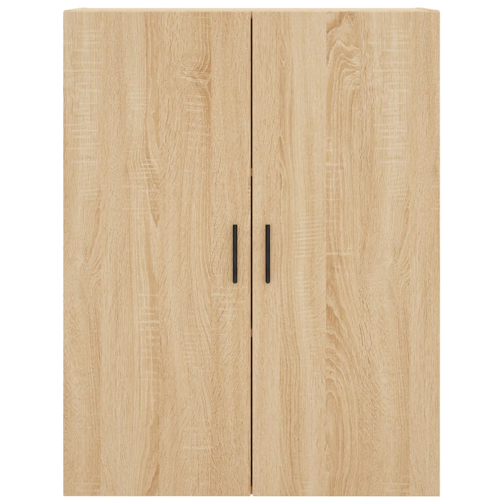 Hoge kast 69,5x34x180 cm bewerkt hout sonoma eikenkleurig
