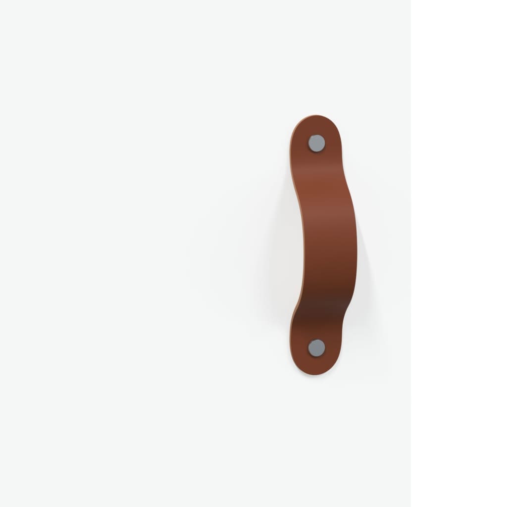 Hoge kast 69,5x34x180 cm bewerkt hout wit