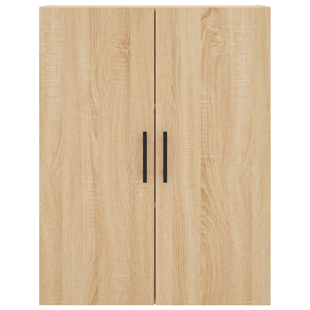 Hoge kast 69,5x34x180 cm bewerkt hout sonoma eikenkleurig